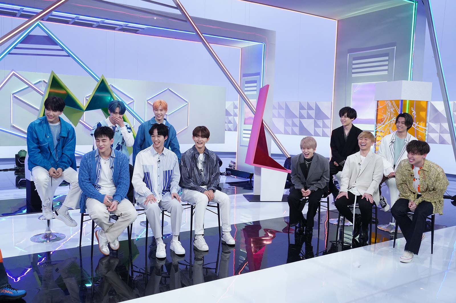 INI、Da-iCE （C）日本テレビ