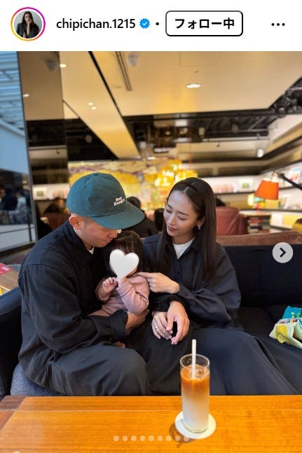 近藤千尋Instagramストーリーズより