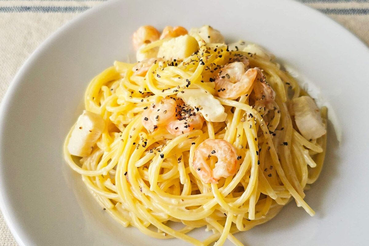 濃厚パスタ