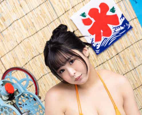 永瀬永茉、ふっくら美乳に釘付け