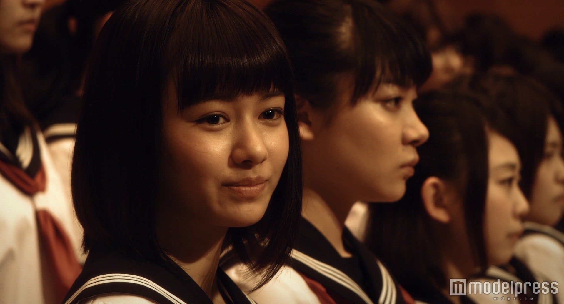 山本舞香／映画「桜ノ雨」より（C）2015 halyosy、藤田遼、雨宮ひとみ、スタジオ・ハードデラックス／PHP研究所／『桜ノ雨』製作委員会