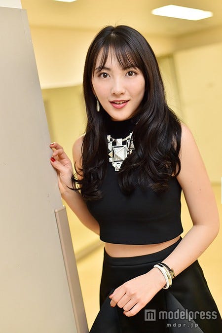 モデルプレスのインタビューに応じた知英(ジヨン)