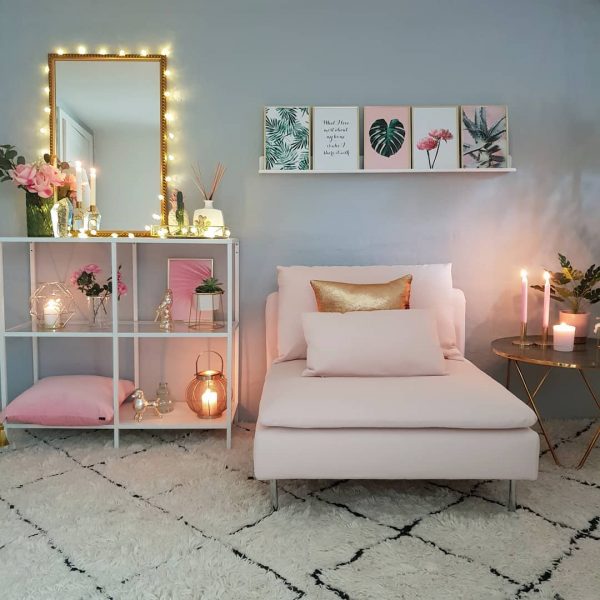 海外インテリアがお手本 フェアリーライトを効果的に使うアイデア モデルプレス