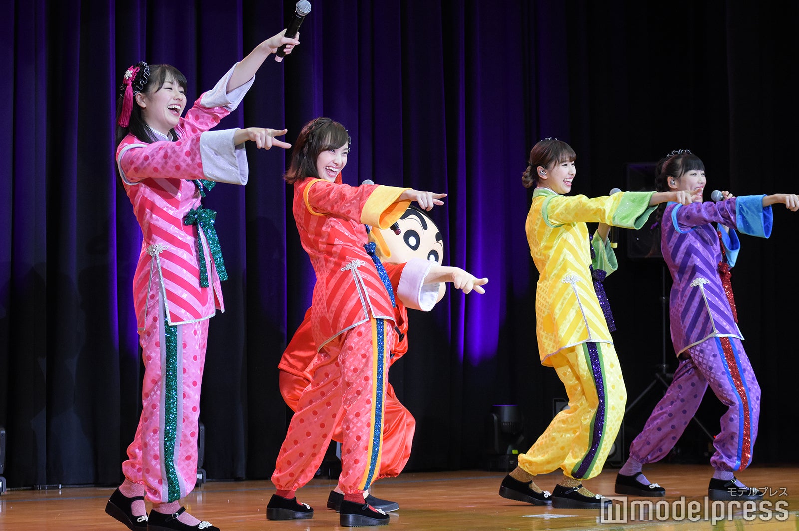 ももいろクローバーZ（佐々木彩夏、百田夏菜子、玉井詩織、高城れに） （C）モデルプレス