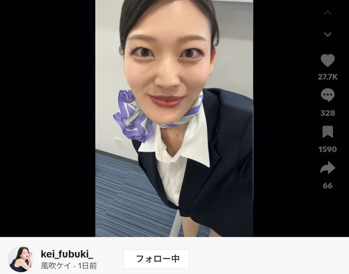 風吹ケイTikTokより