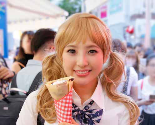 HKT48兒玉遥、金髪ギャルメイクで竹下通り降臨
