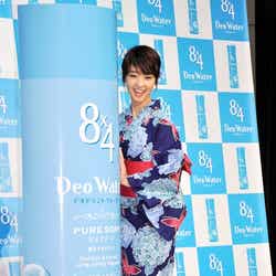 浴衣姿で登場した剛力彩芽