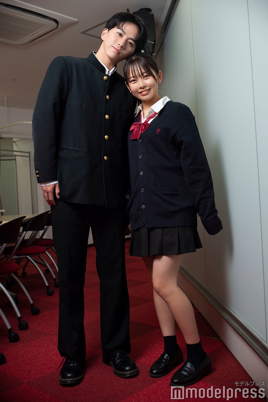 廣居永真、大平萌笑 （C）モデルプレス