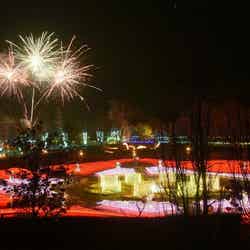 花火(霧の庭園)/画像提供:鳥取県