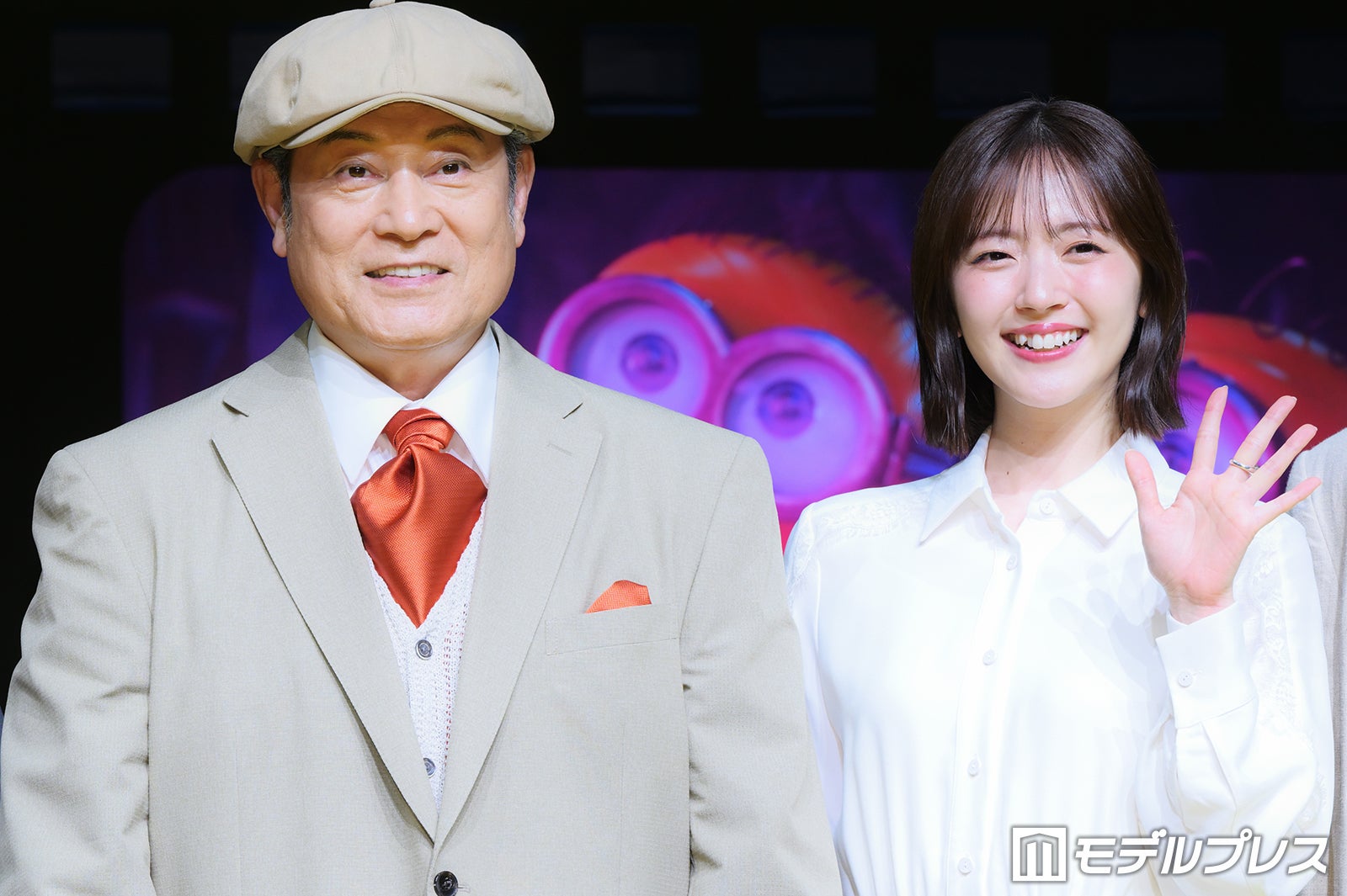 松平健、鈴木愛理（C）モデルプレス
