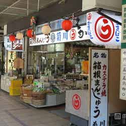 箱根湯本駅前商店街にレトロな音を響かせる「菊川商店」