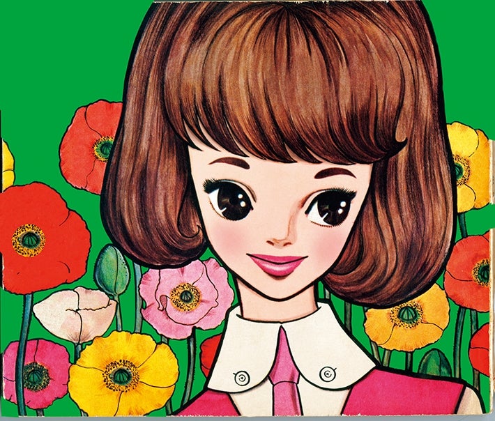 「ジュニアそれいゆ」第33号表紙（1960年）復刻原画（C）R.S.HRUNE