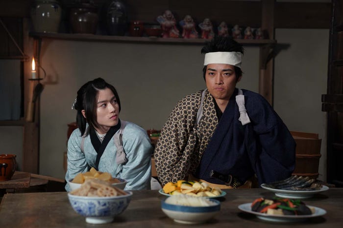 奥智哉、羽谷勝太「君とゆきて咲く~新選組青春録~」第3話より(C)テレビ朝日