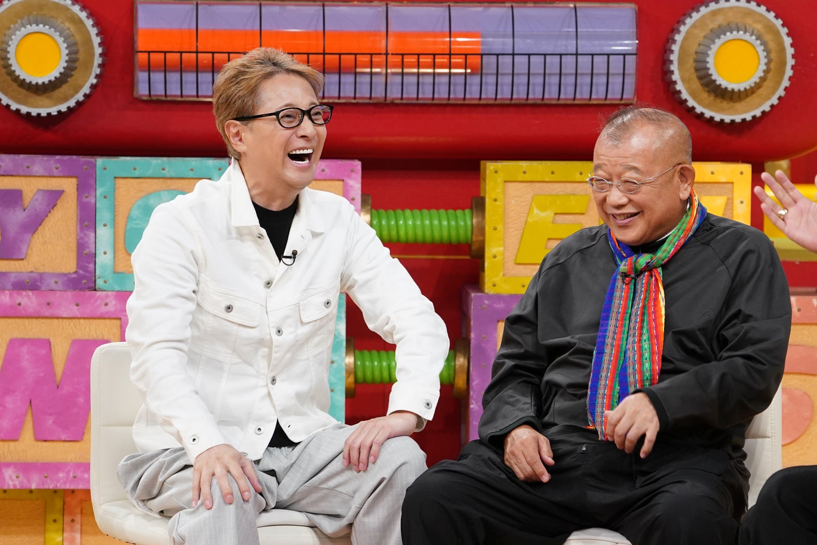 中居正広、笑福亭鶴瓶（C）日本テレビ