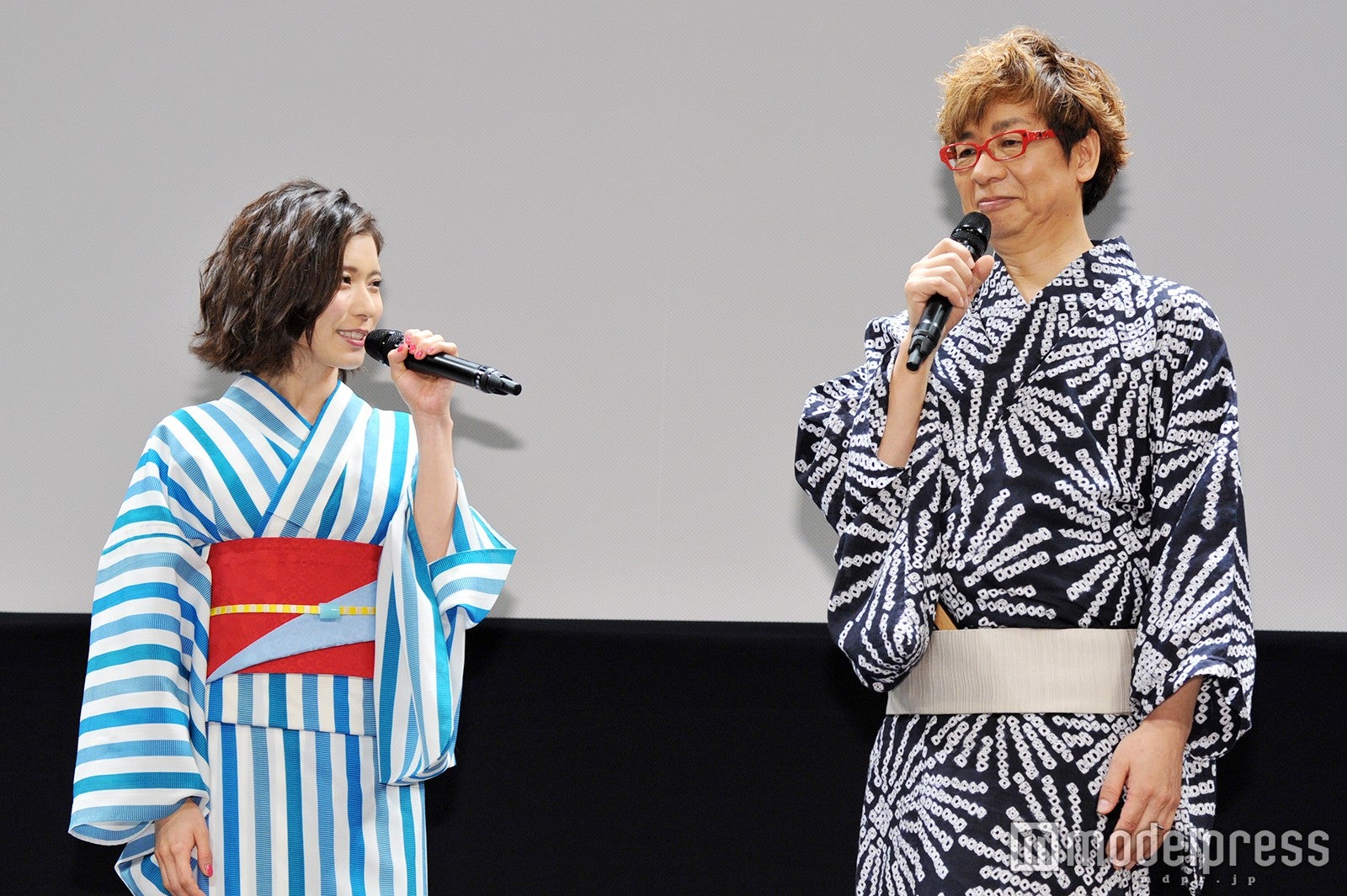 松岡茉優＆山寺宏一（C）モデルプレス