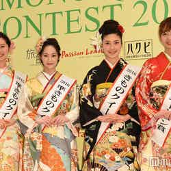 （左から）葛谷まりんさん、芹川有里さん、松田和佳さん、上運天美聖さん（C)モデルプレス