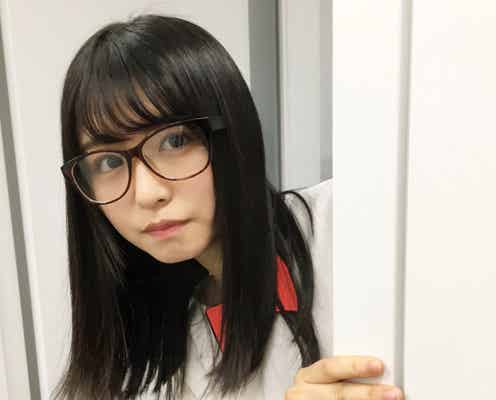 欅坂46長濱ねる“ひょっこりはん”モノマネに「かわいいの極み」「メガネ姿、最高かよ」