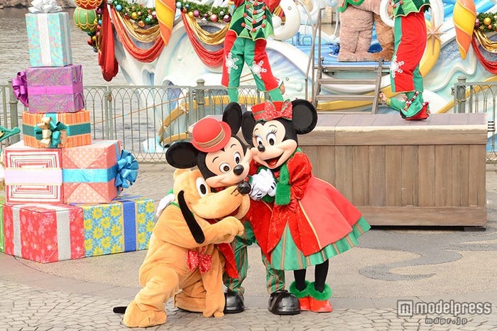 「パーフェクト・クリスマス」ミッキー、ミニー、プルート