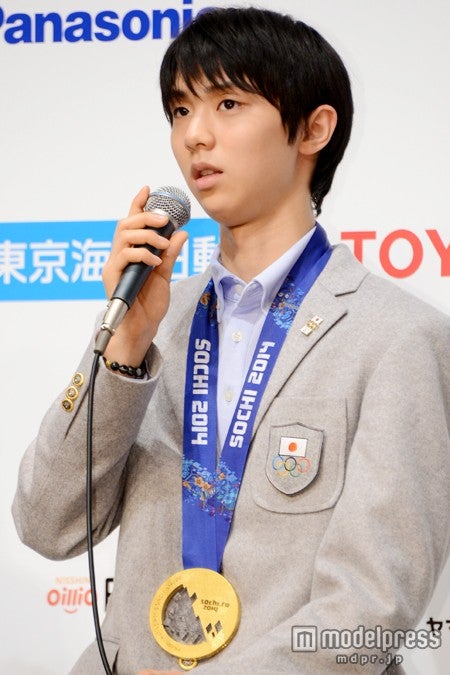 金メダリスト羽生結弦選手、闘志みなぎる「早く練習を」
