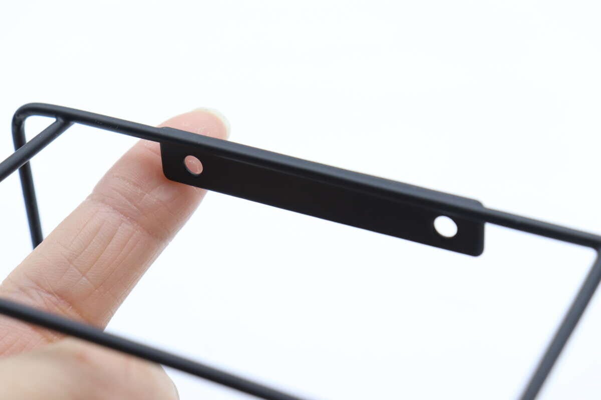 ダイソーアイアン壁掛けインテリア収納長方形2way