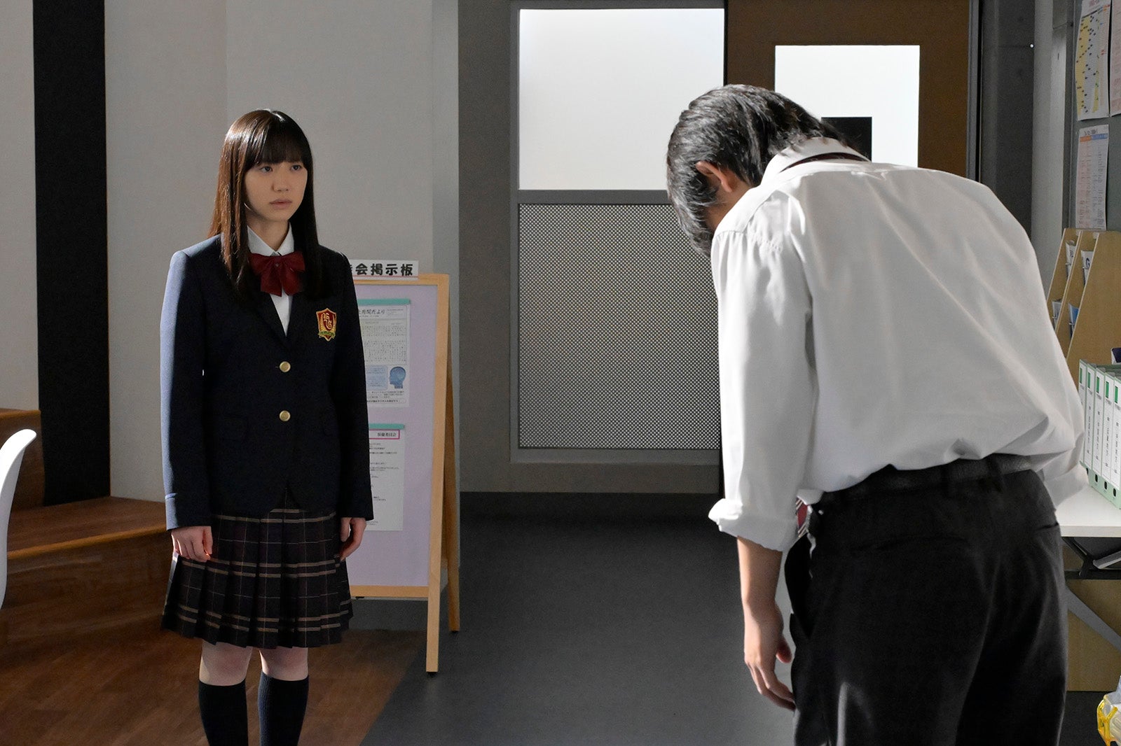 芦田愛菜「最高の教師 1年後、私は生徒に■された」第6話より（C）日本テレビ