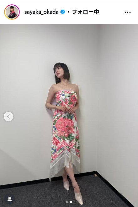 岡田紗佳Instagramより