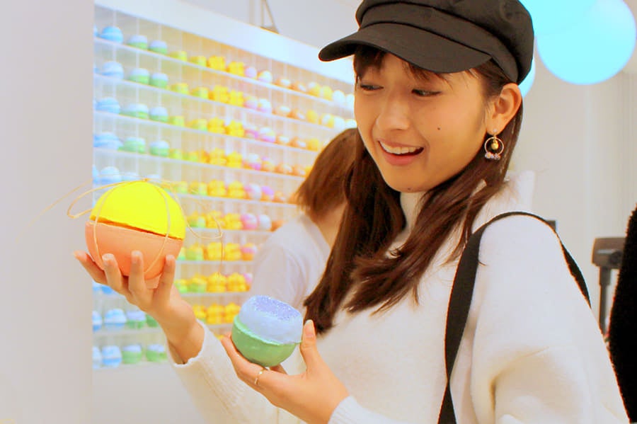 LUSH 原宿店　ビッグサイズのバスボム