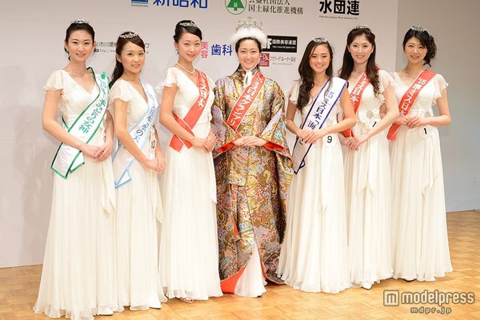 「ミス日本2015」受賞者