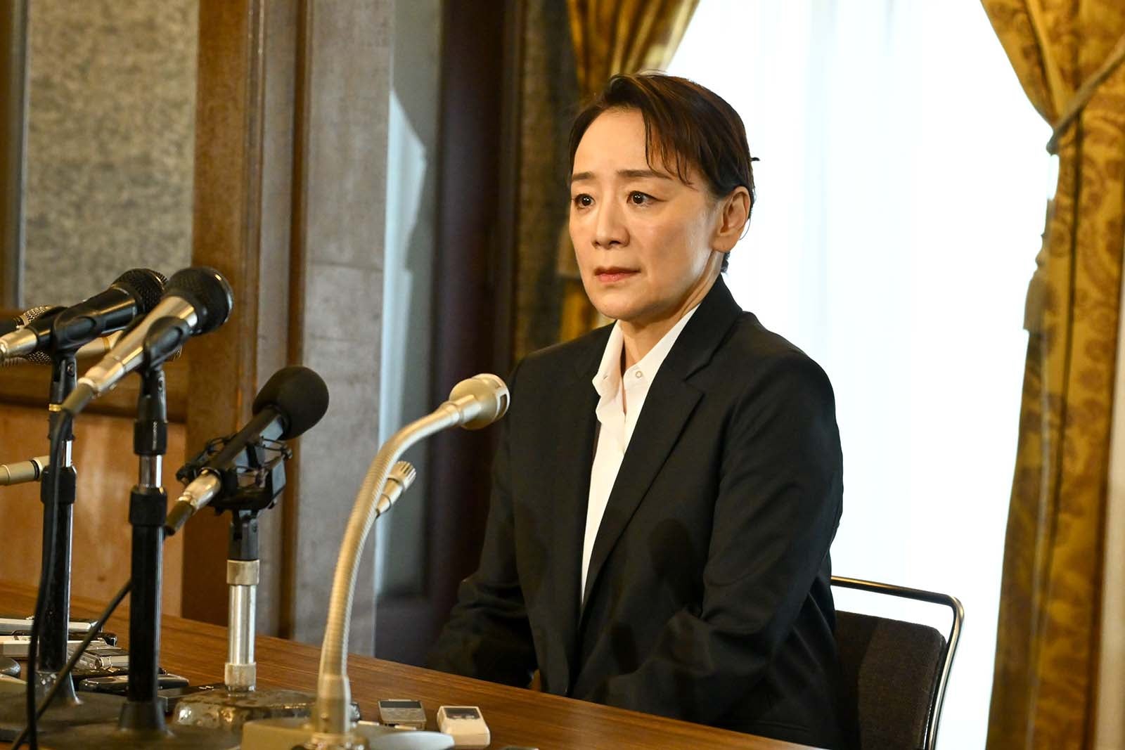 神野三鈴「アンチヒーロー」最終話より（C）TBS