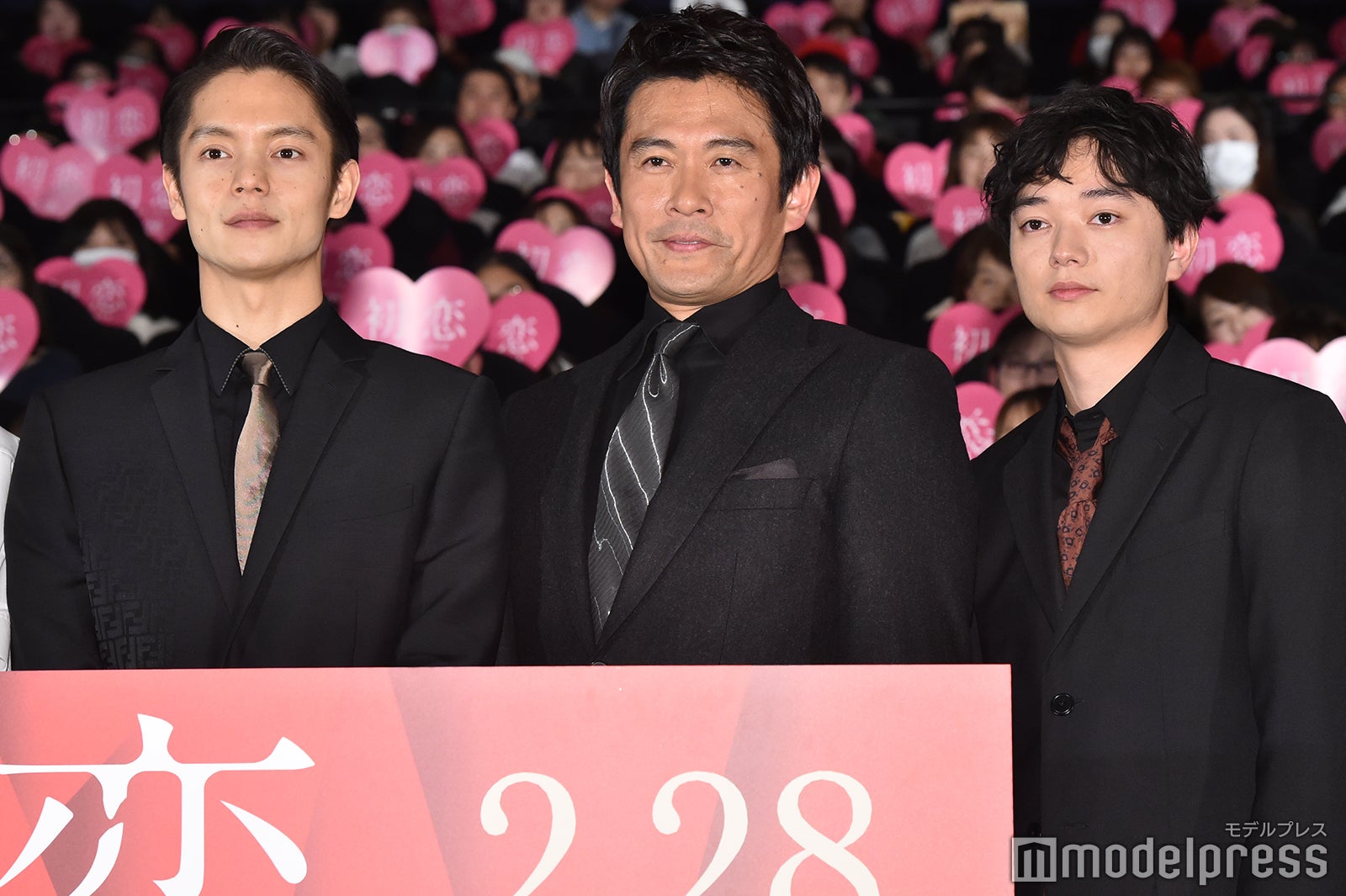 窪田正孝、内野聖陽、染谷将太 （C）モデルプレス