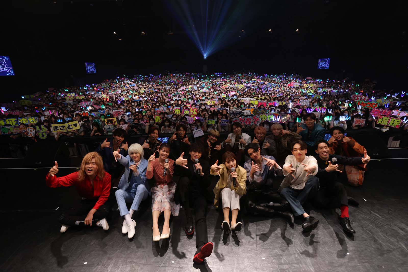 「ホスト相続しちゃいました 姫さま集合！よいしょーNightだZE★」の様子（C）カンテレ