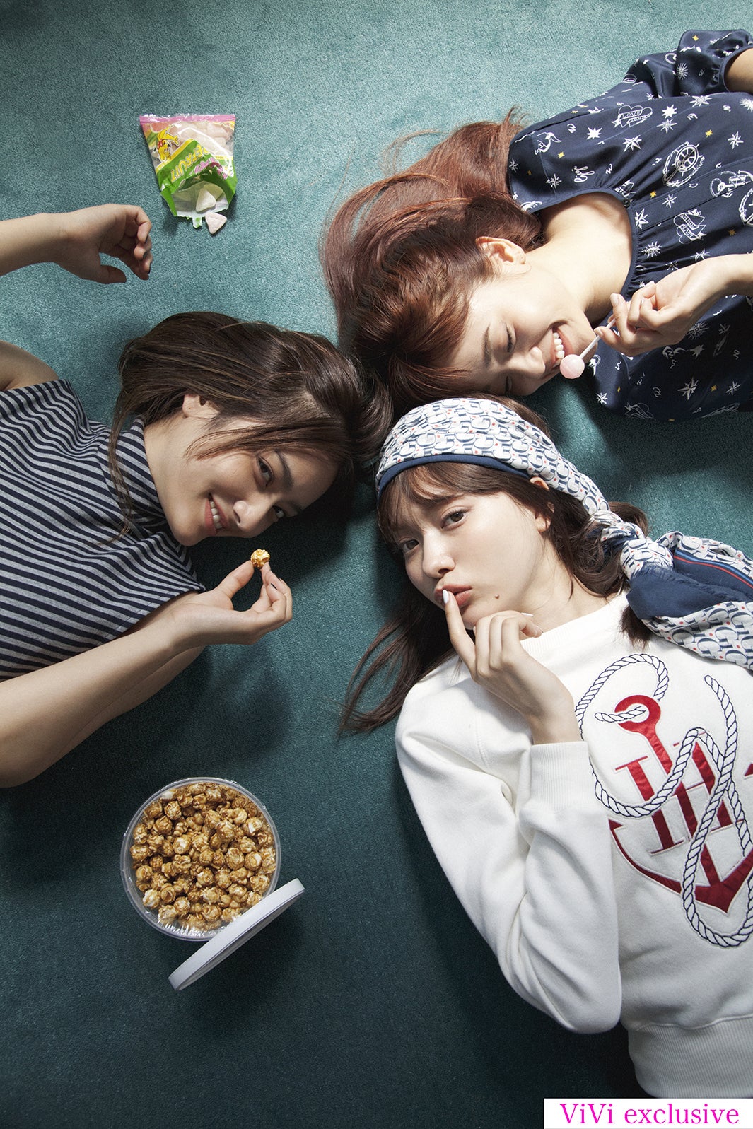 八木アリサ＆宮城舞＆谷まりあが着こなす秋冬コーデ！マリン＆ミリタリー…最旬トレンドまるわかり