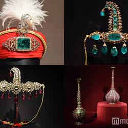 特別展「ムガール皇帝とマハラジャの宝石 カタール・アル サーニ・コレクション」の一部(C)モデルプレス
