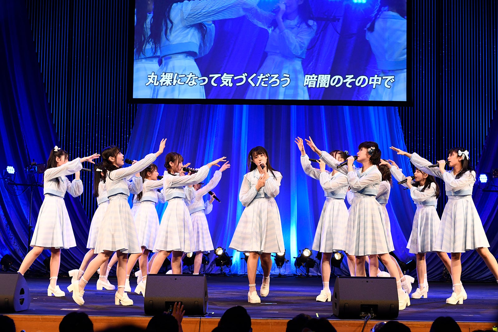 STU48⻄⽇本豪⾬⽀援活動「がんばろう！瀬⼾内」チャリティーコンサートツアー最終公演（C）STU