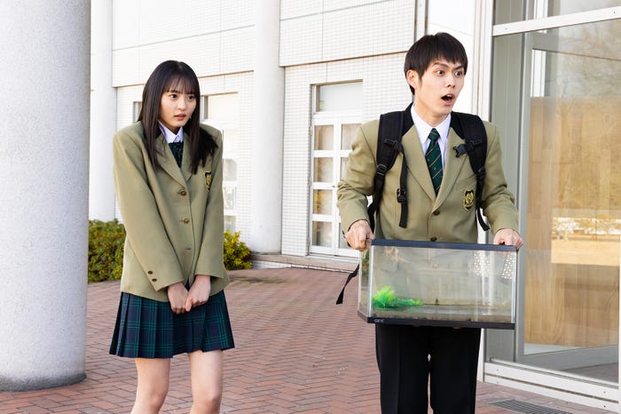 遠藤さくら、細田佳央太 (C)テレビ朝日