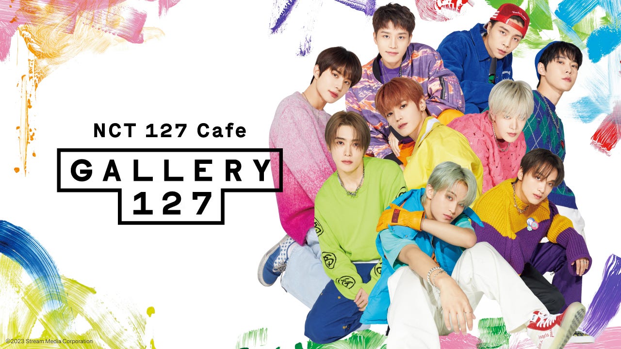 NCT 127テーマカフェ、全国5都市で開催 ビビッドな色彩にあふれた豊富なメニュー