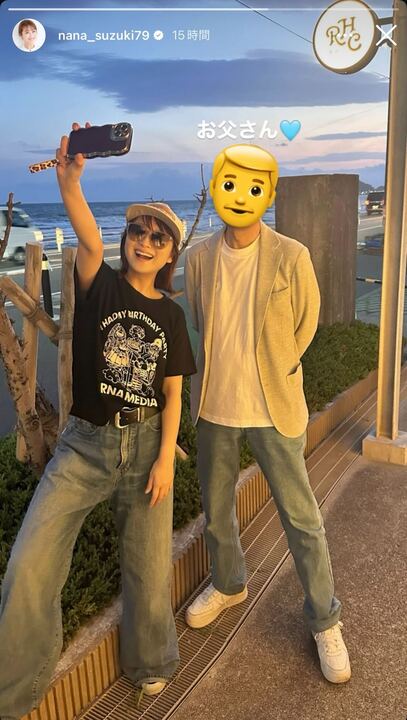 鈴木奈々Instagramストーリーズより