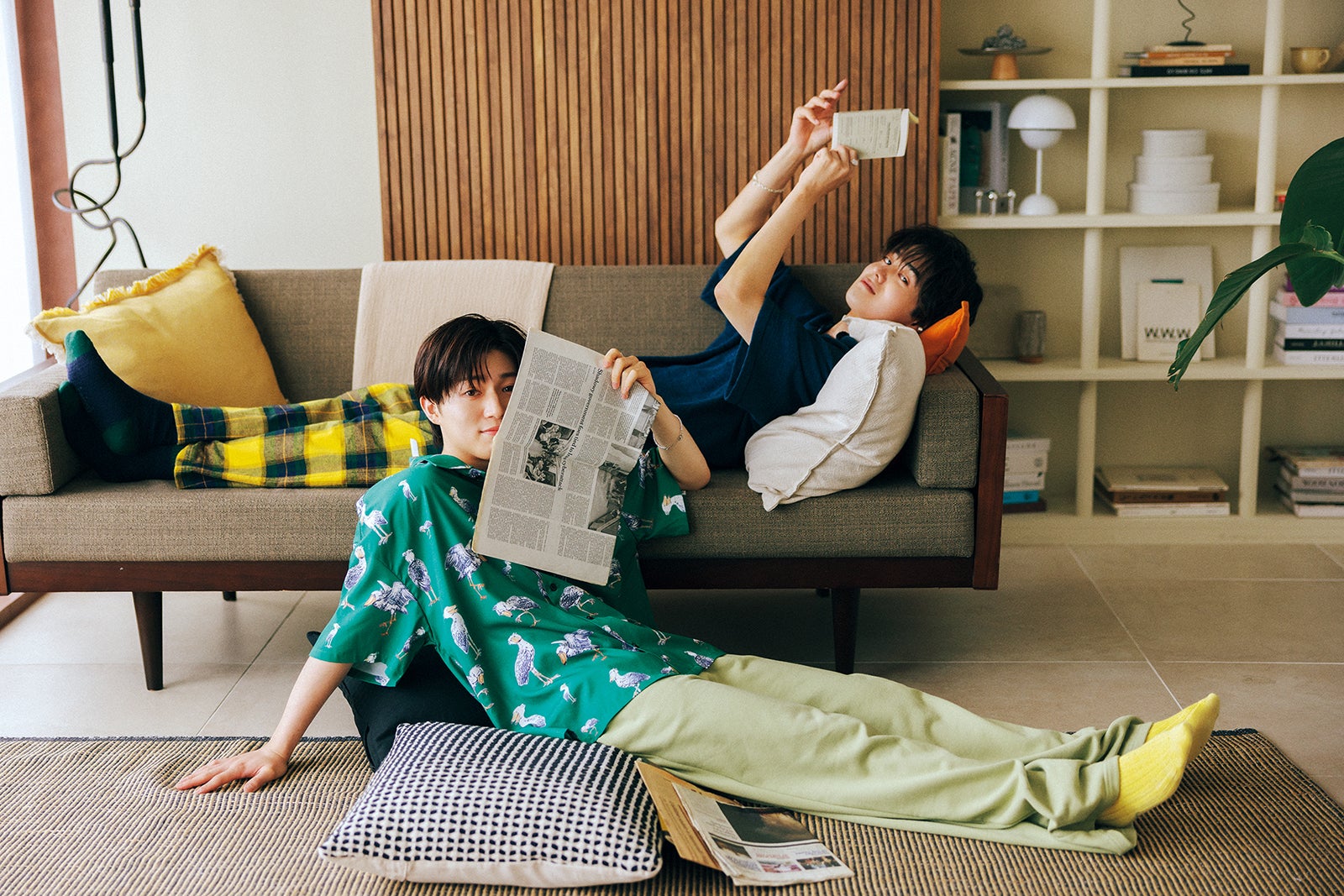 「タイプロ」西山智樹＆前田大輔、ルームシェアテーマの撮影で笑顔 今後の予定も語る