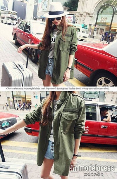 ミリタリージャケット「ACO DESIGN」7,980円（税込）