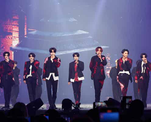 ENHYPEN、満を持しての「Fate」披露で会場熱狂 ダンスバトル・JUNGWON&SUNGHOONのソロ歌唱も<ENHYPEN WORLD TOUR ‘FATE PLUS’ IN SEOUL>