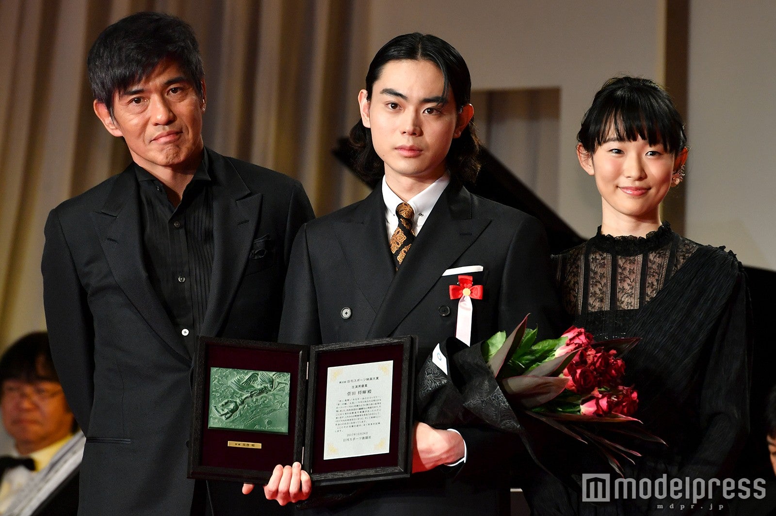 佐藤浩市、菅田将暉、木下あかり （C）モデルプレス