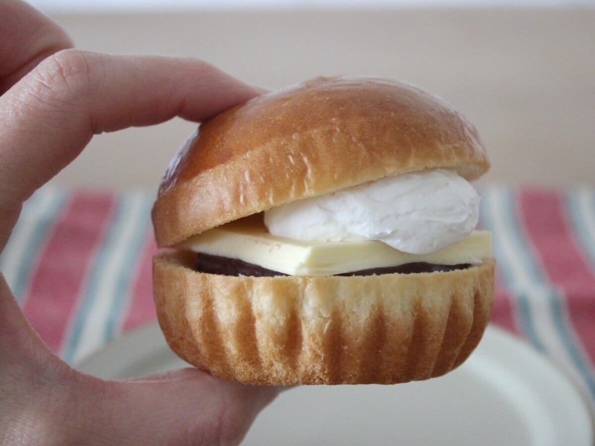 あんこ、バター、ホイップの黄金バランス