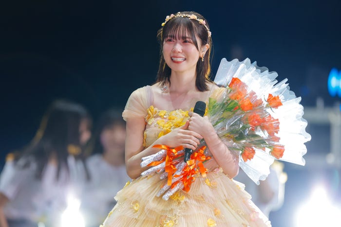 丹生明里「日向坂46丹生明里 卒業セレモニー」撮影:上山陽介