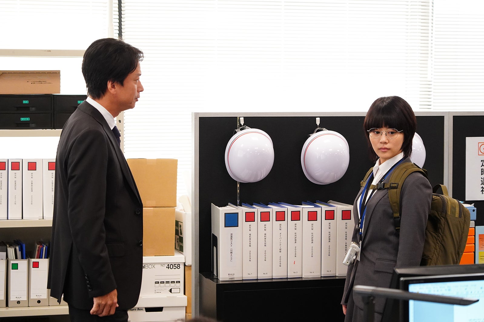 椎名桔平、高畑充希／「同期のサクラ」第6話より（C）日本テレビ