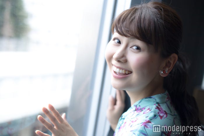 山中章子アナウンサー(C)モデルプレス