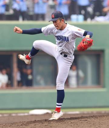 横浜が快勝 東海大相模に8回コールド勝ちで5回戦進出 エース織田が八回2死で登板、150キロ超連発 神奈川初の4季連続甲子園出場へ難関突破