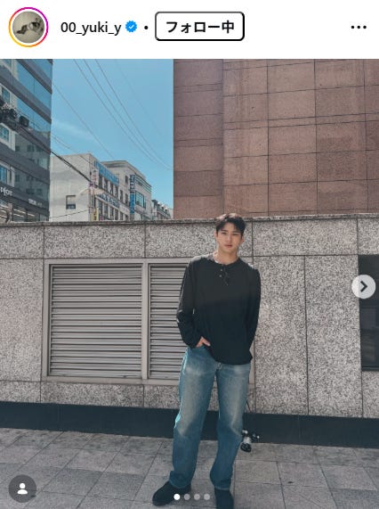 山田裕貴Instagramより