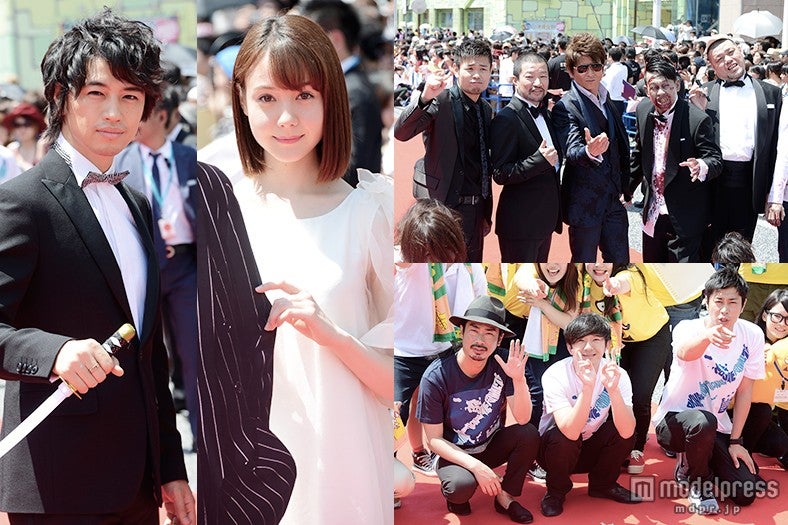 斎藤工、トリンドル玲奈ら那覇レッドカーペット登場　観客6万人を熱狂＜写真特集／沖縄国際映画祭＞