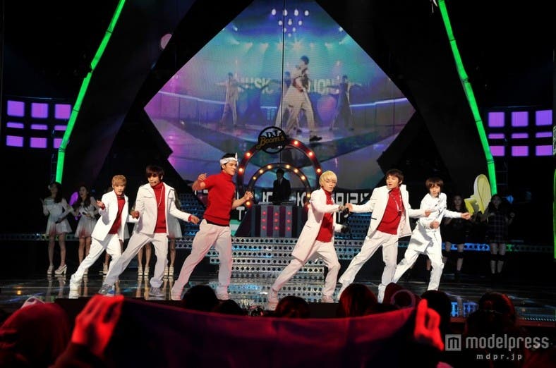 「100% Big Star Special」のTEEN TOP/画像提供:MBC