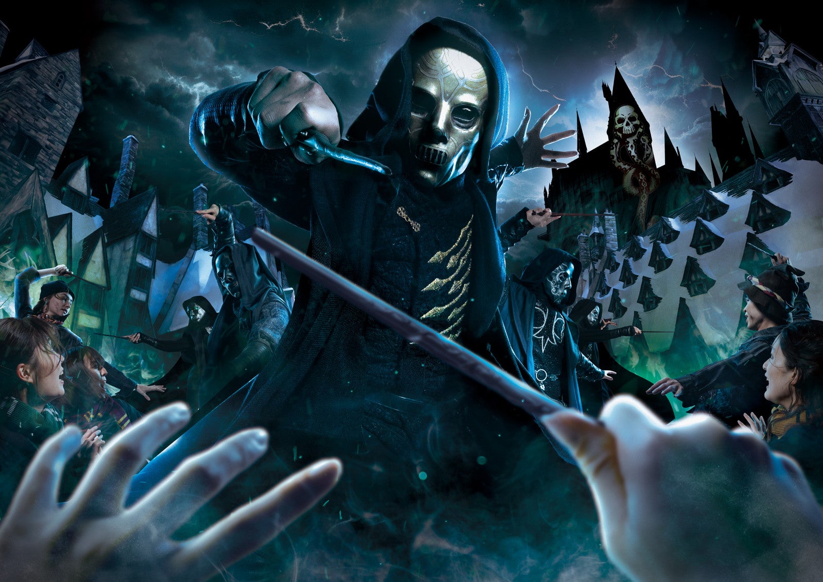 デス・イーター ～ホグズミードの危機～／画像提供：ユニバーサル・スタジオ・ジャパン